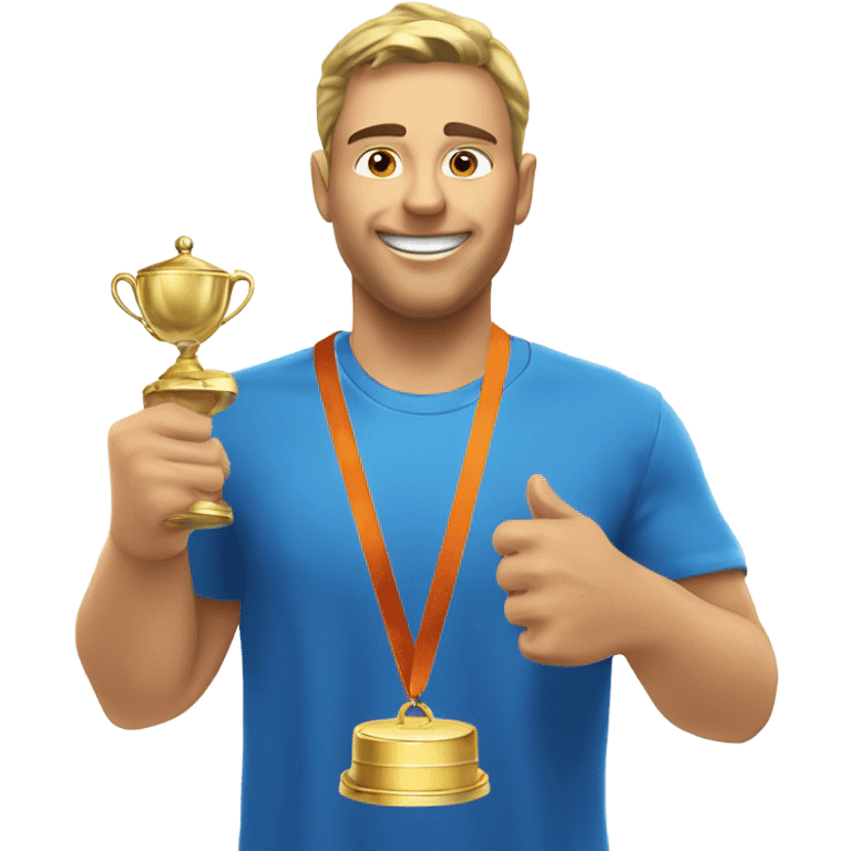 Médaille trophée  emoji