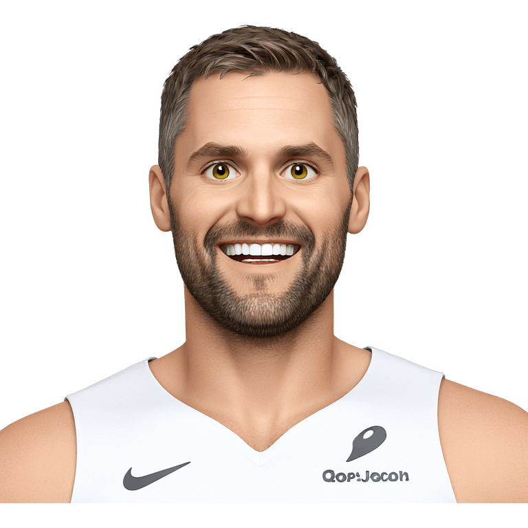 smiling male portrait on white emoji