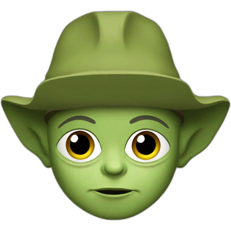 Yoda general in cap military  emoji