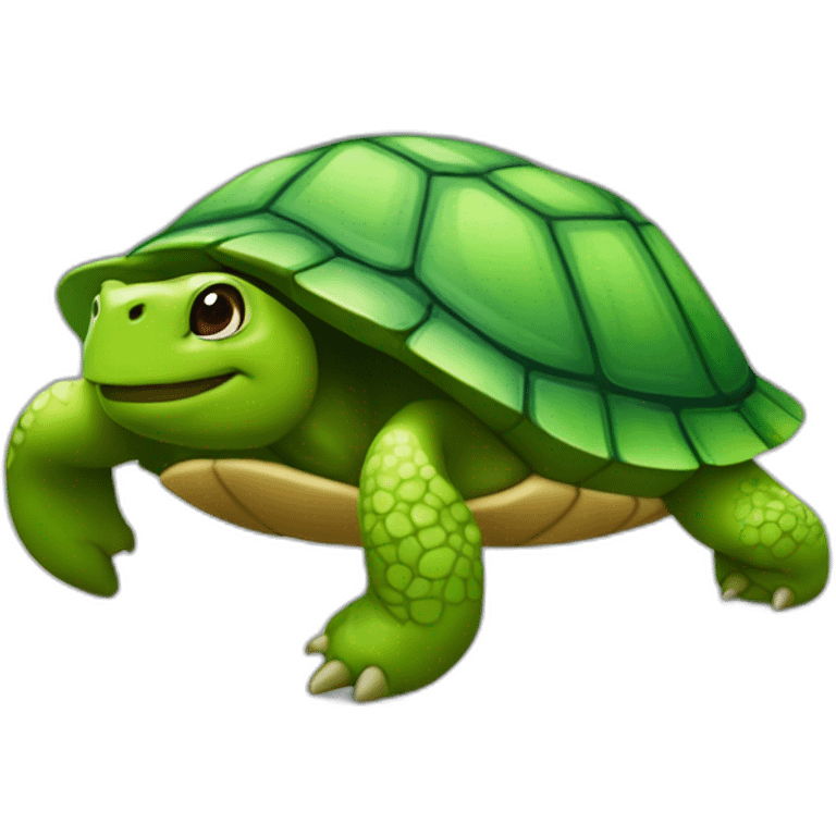 Une. Autre sur une Tortue 🐢💚 emoji