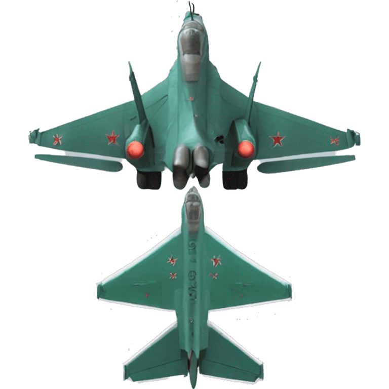 Mig 27 with 27 written on it emoji