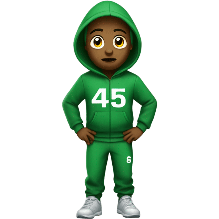 Player 456 from squid game emoji