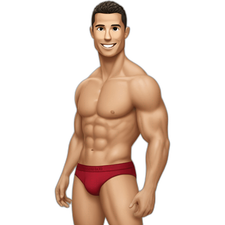 Christiano ronaldo in underwear emoji