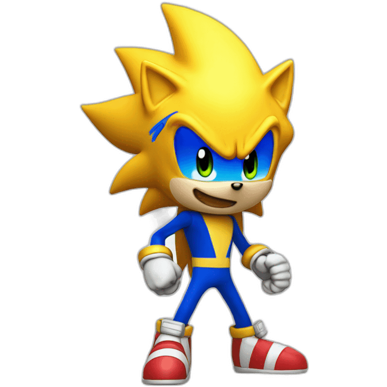 Super sonic emoji