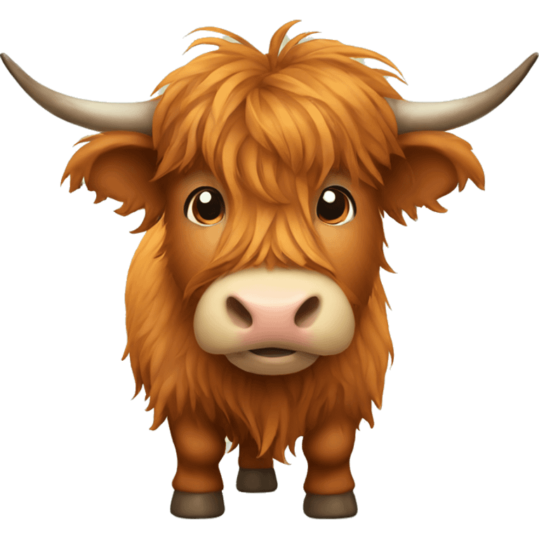 highland cow emoji