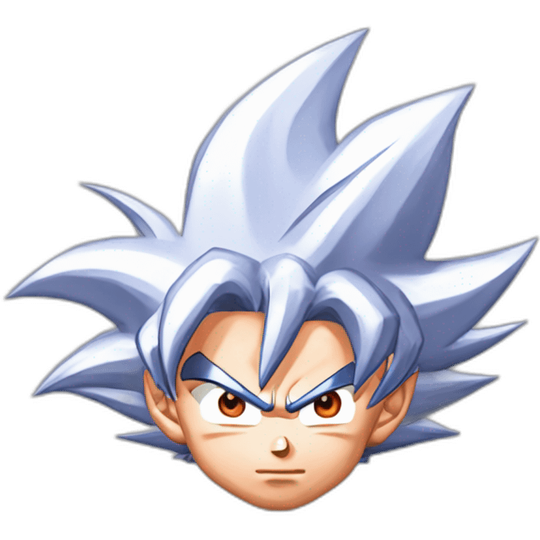 son goku ultra instinct emoji