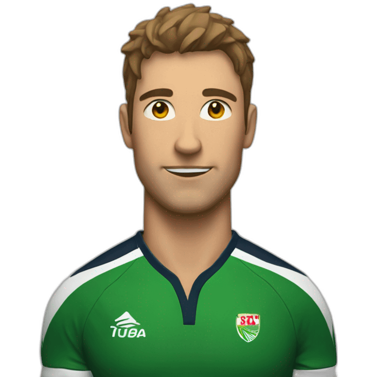 Rugby line out players emoji