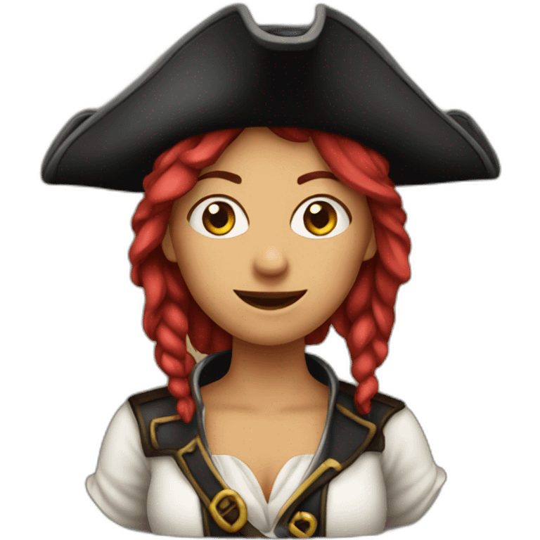 woman pirate emoji