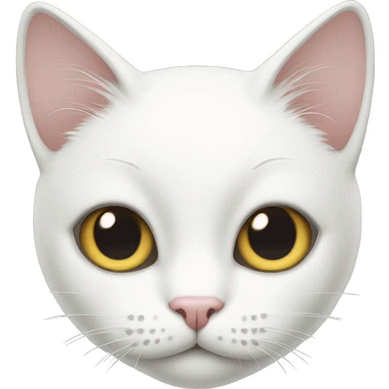 White cat emoji