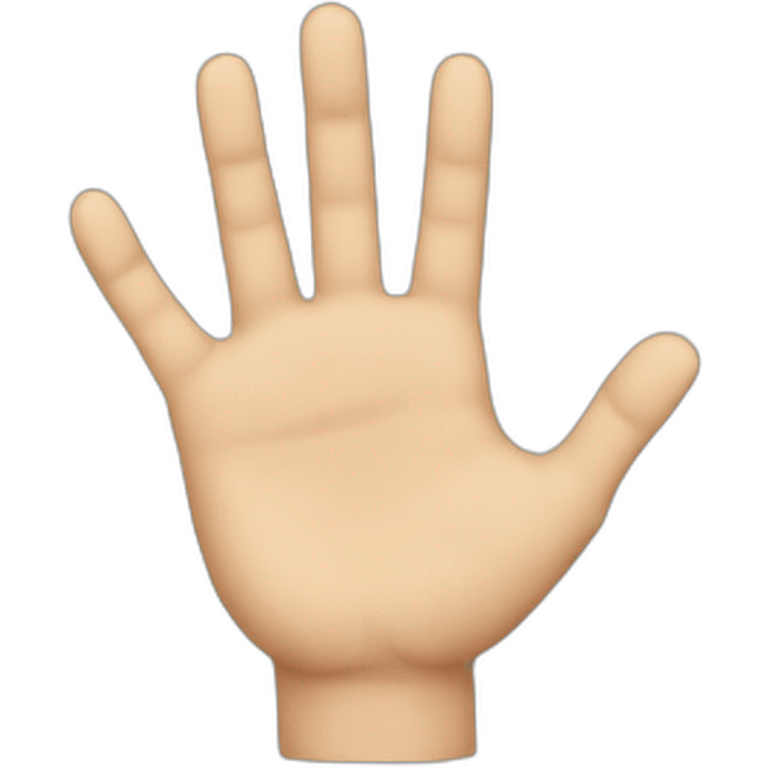 Hand jov emoji