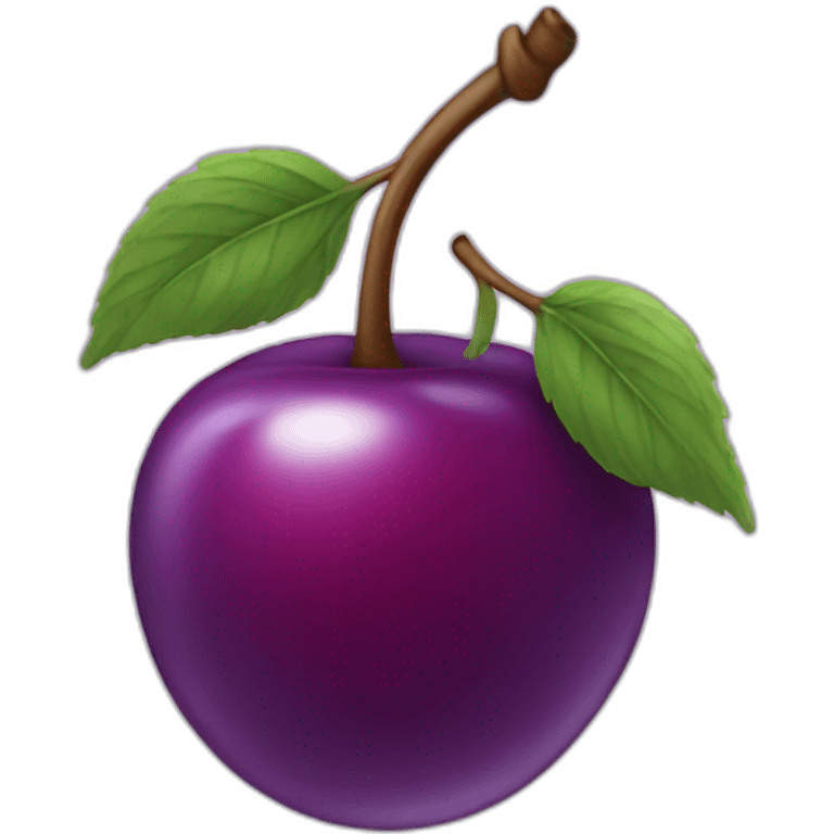 Purple Cherry emoji