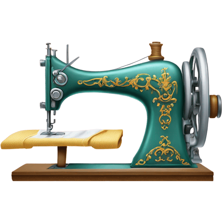 princess aurora traditional sewing machine  emoji