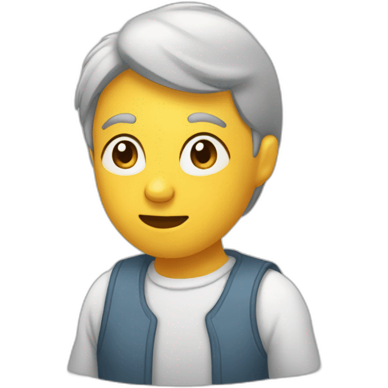 Une personne qui defecte qu toilette emoji