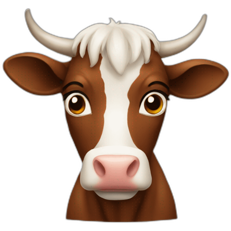 Vache marron emoji