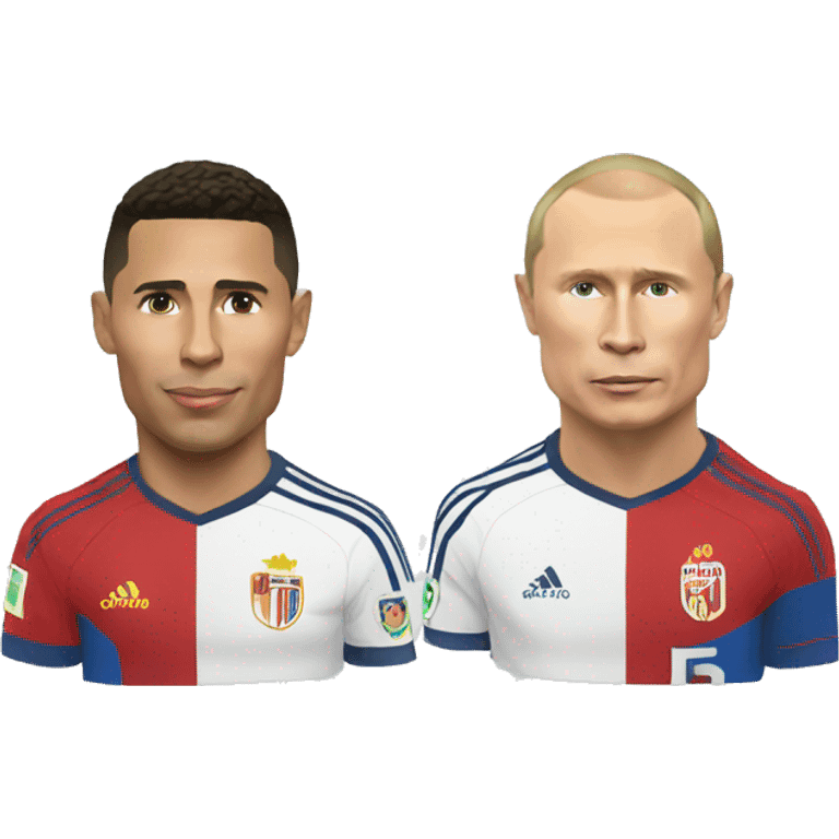 Putin and Ronaldo emoji