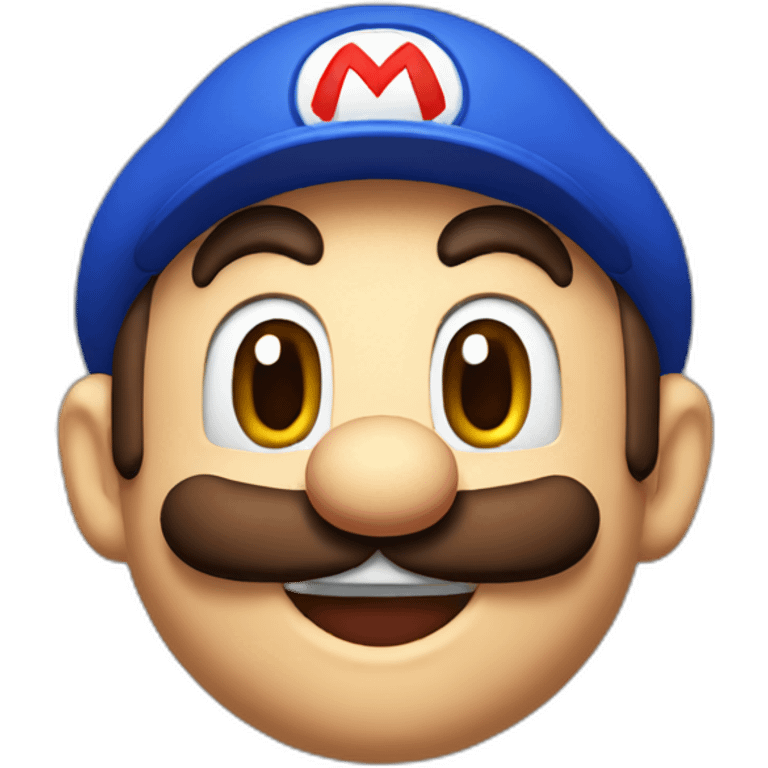 super mario face emoji