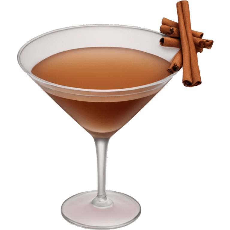 cinnamon martini  emoji