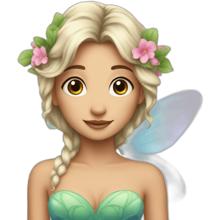 beautiful fairy emoji