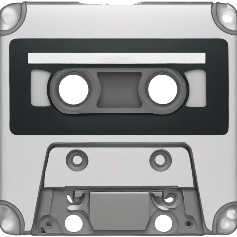 Transparent Cassette emoji