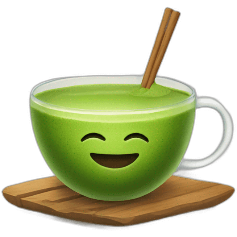 Matcha tea emoji