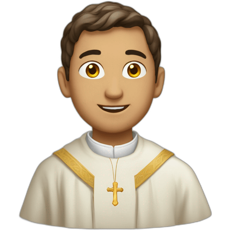 Sacerdote Italiano Joven emoji