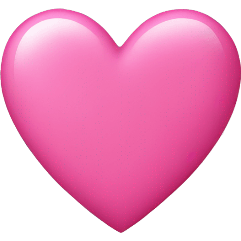 Pink heart emoji