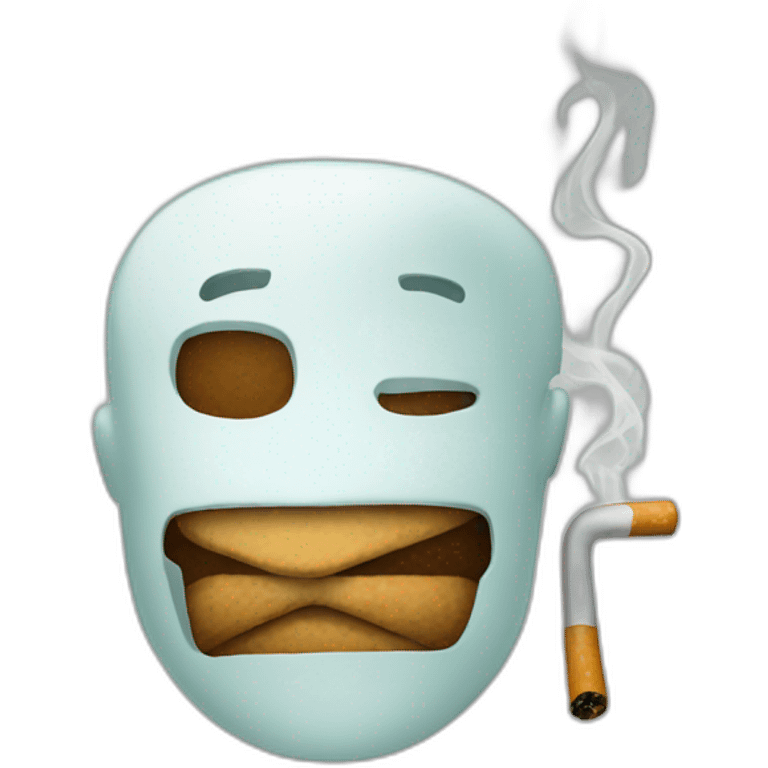 smoking medical emoji