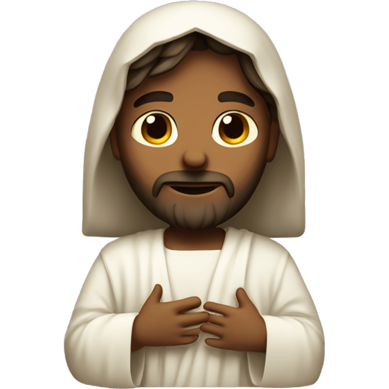 Cute merciful Jesus emoji