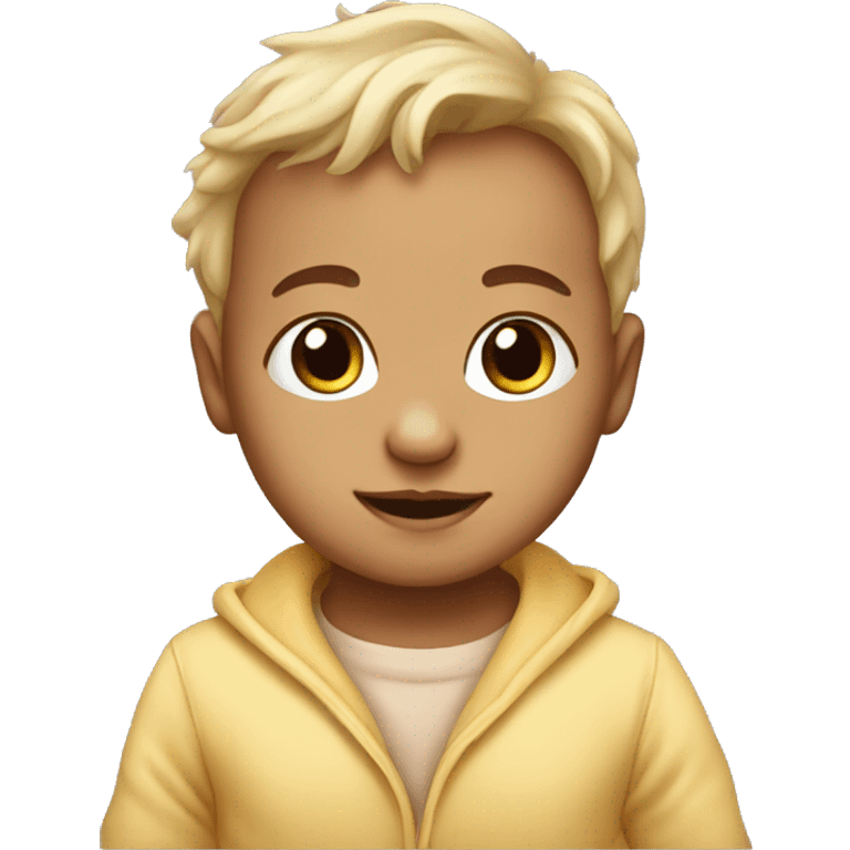 Genius newborn baby  emoji