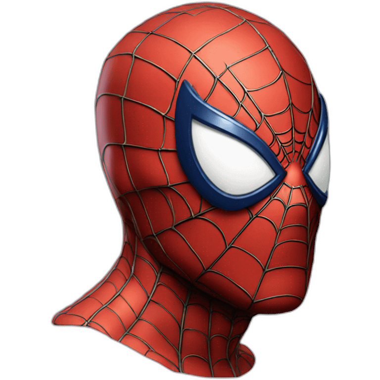 spiderman bust emoji