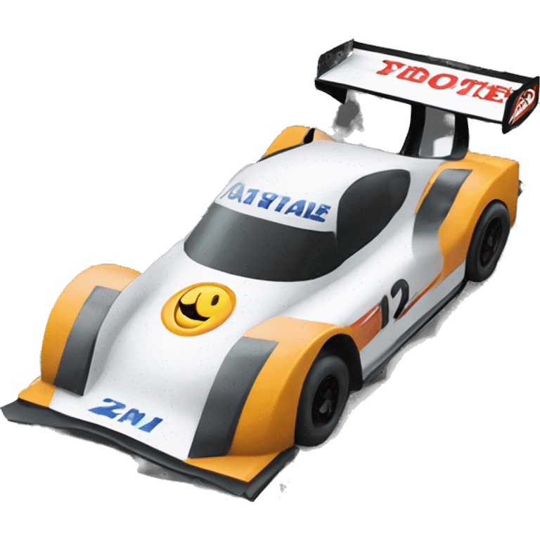 Race car emoji