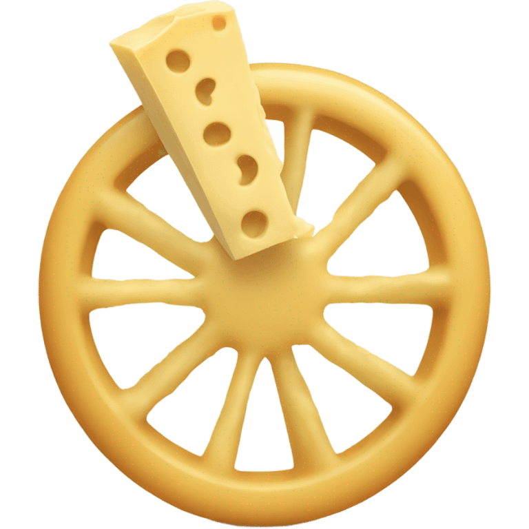 parmesan wheel with thumbs  emoji