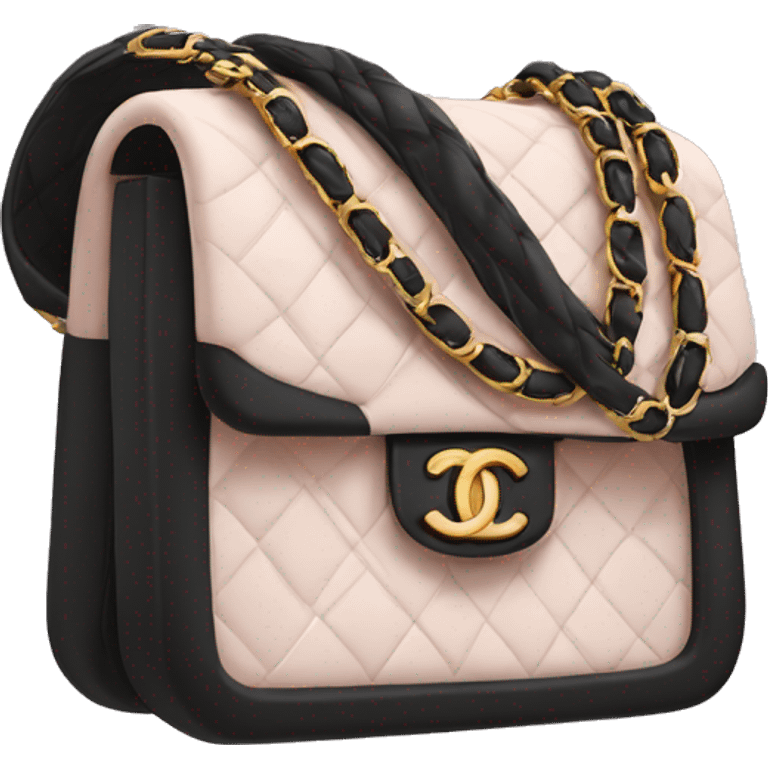 chanel bag  emoji