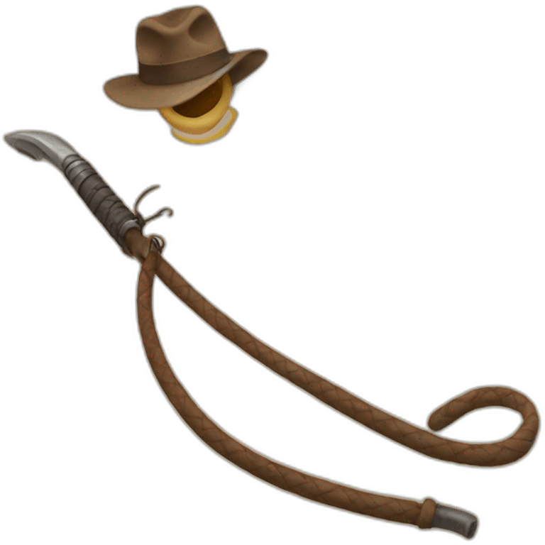 indiana jones whip emoji