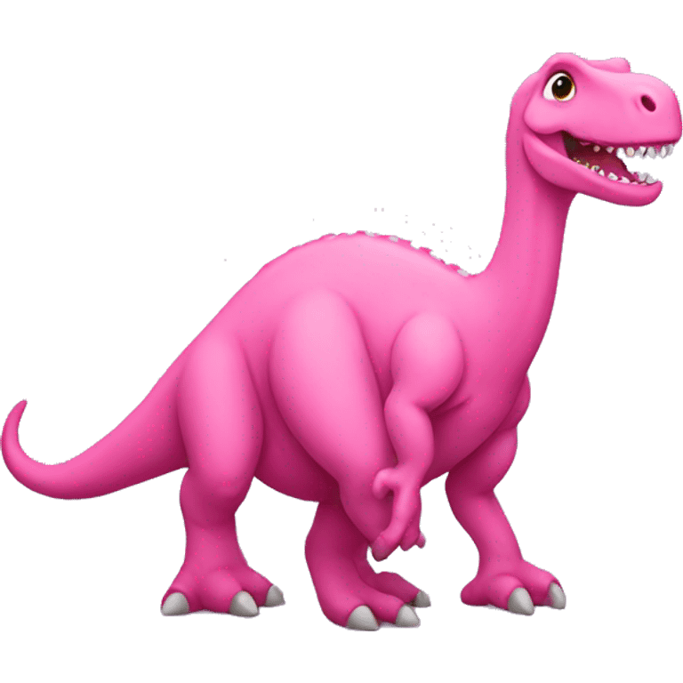 Pink dinosaur  emoji