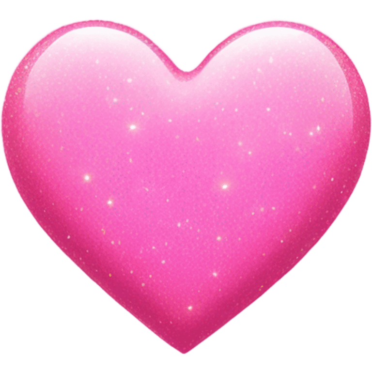 Pink heart sparkling  emoji