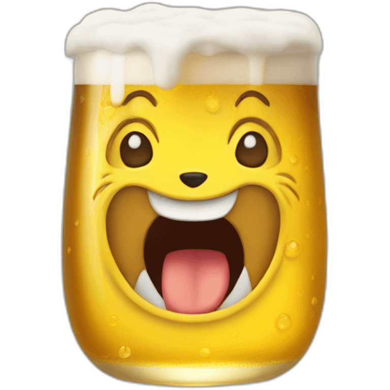 pikach-beer emoji