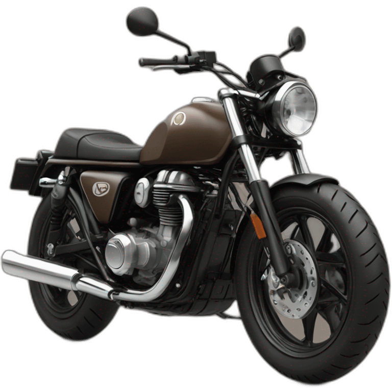 Svartpilen 401 motorcycle brown emoji