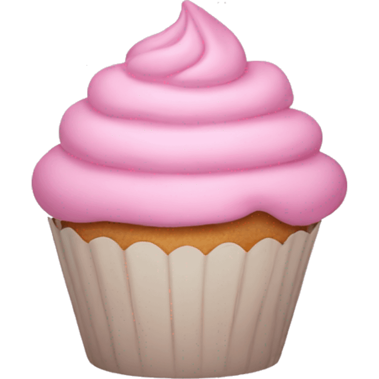 pastel pink cupcake emoji