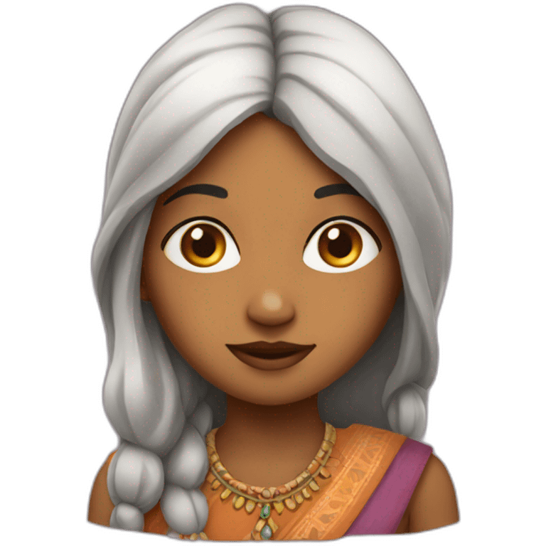 indian girl emoji