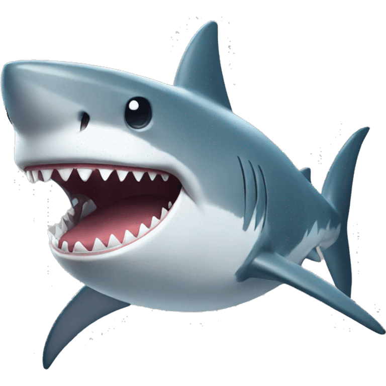 shark smiling  emoji