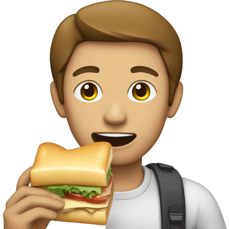 Leebit eating a sandwich  emoji