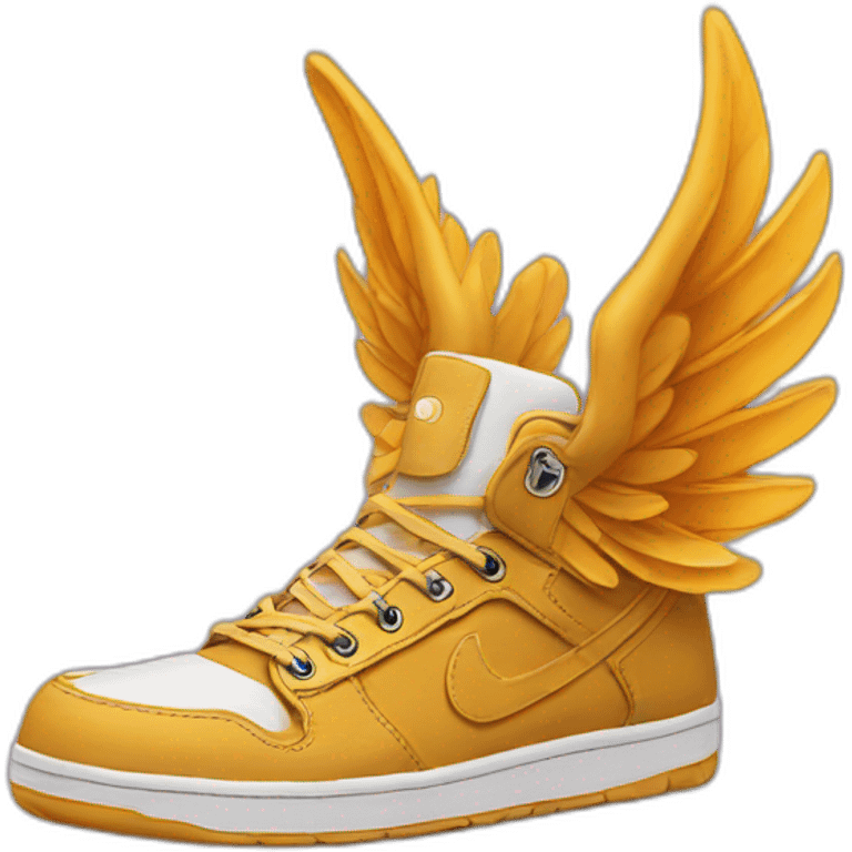 shoes with wings emoji