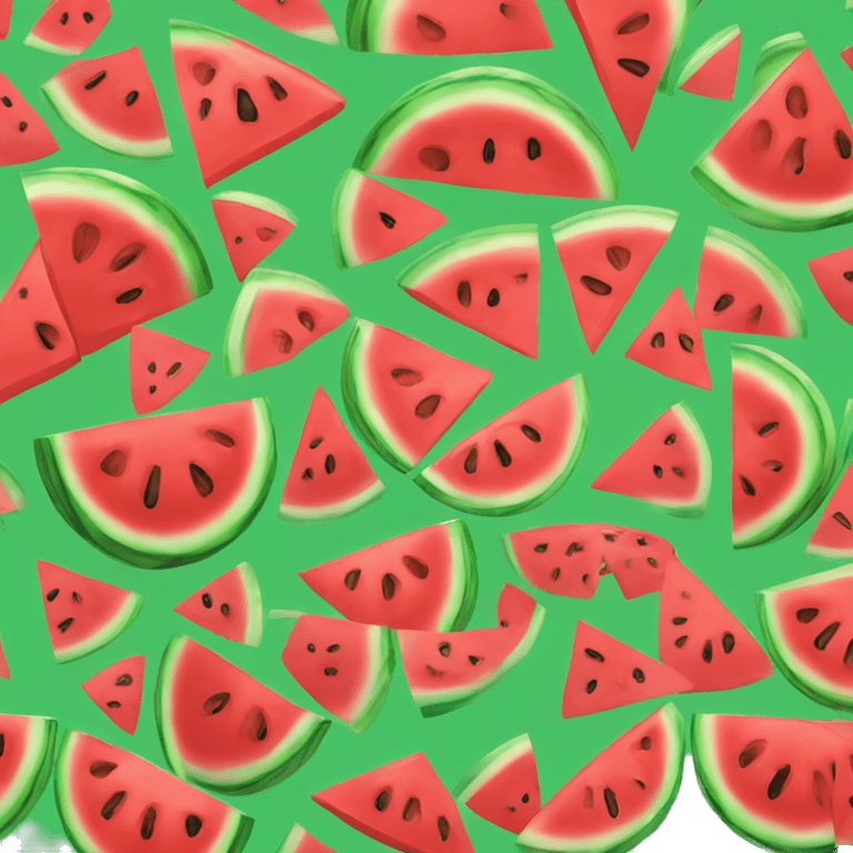 wealthy British Watermelon  emoji