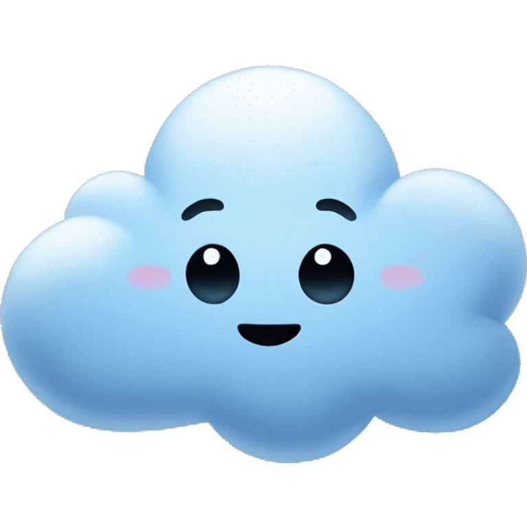 Cloud emoji