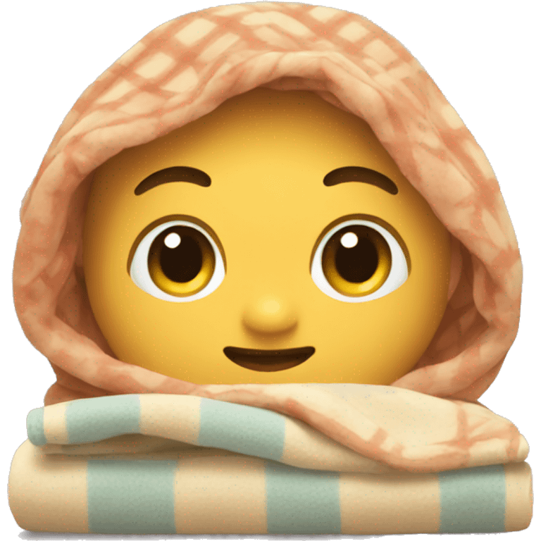 cute blanket emoji