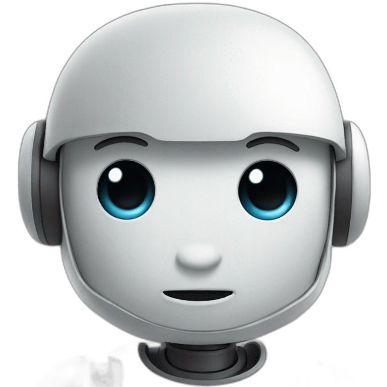 Cute robot emoji