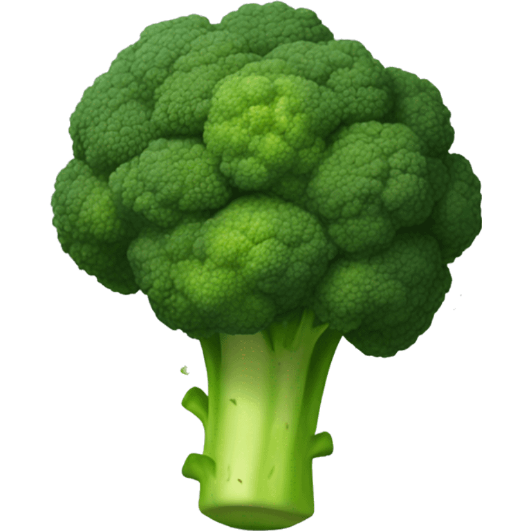 Broccoli man winning the game emoji