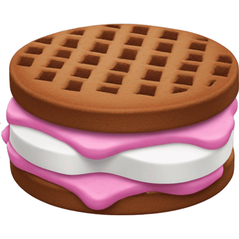 Neapolitan ice cream sandwich emoji