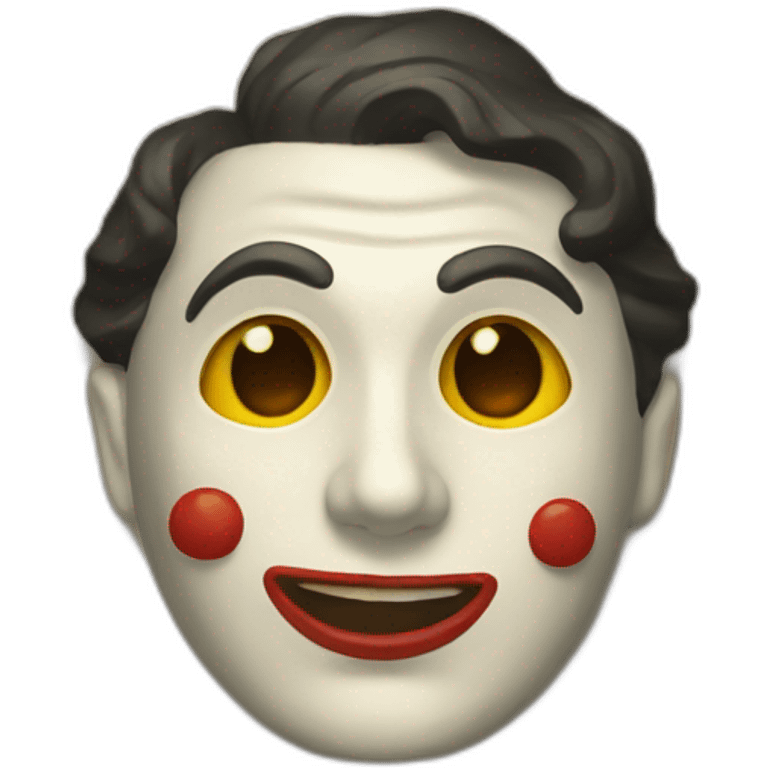 1930s halloween mask emoji